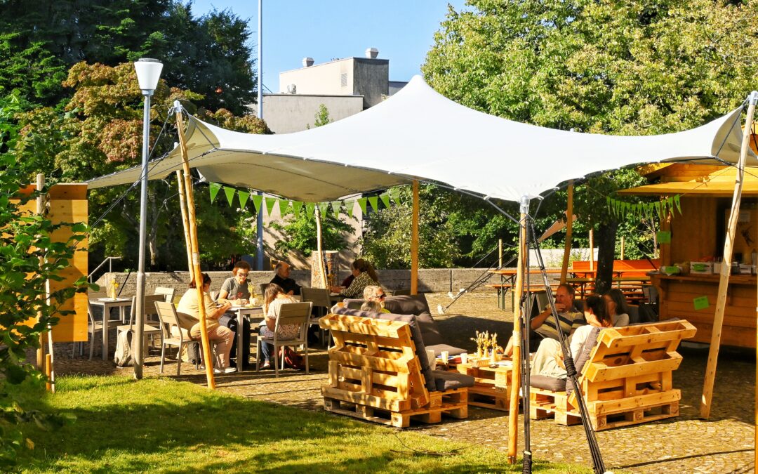 Tag zwei und drei: Das Kafi WunderBar hat seinen Betrieb aufgenommen.