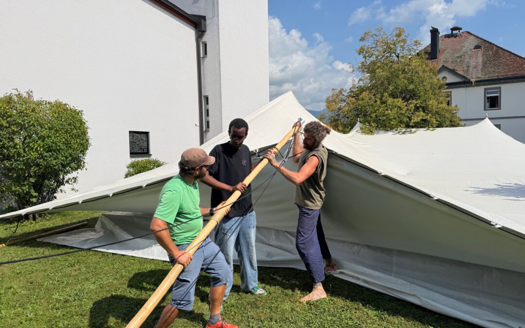 Tag -2 Aufbau aus der Perspektive von Matthias